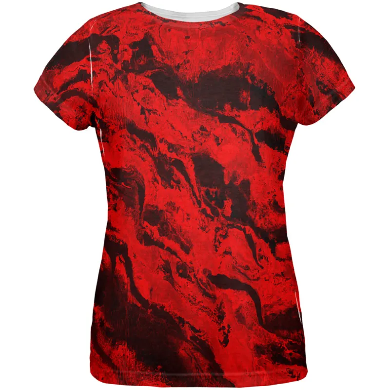 Halloween Gore Rivers of Blood All Over Womens T Shirt sold by Old Glory