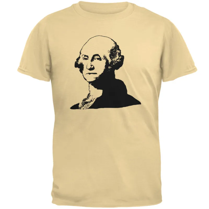 George Washington Silhouette Mens T Shirt sold by Old Glory