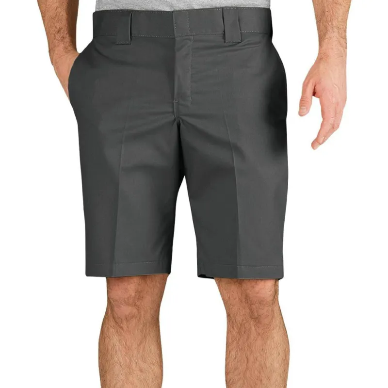 Dickies - 894 Charcoal Slim Fit 11" Industrial Work Shorts sold by Old Glory