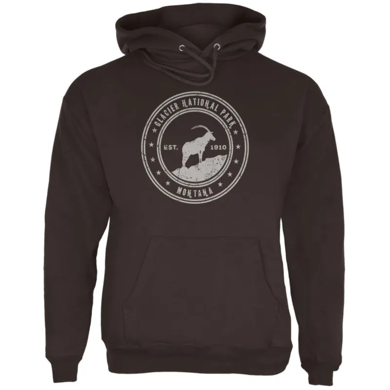Glacier National Park Mens Hoodie sold by Old Glory