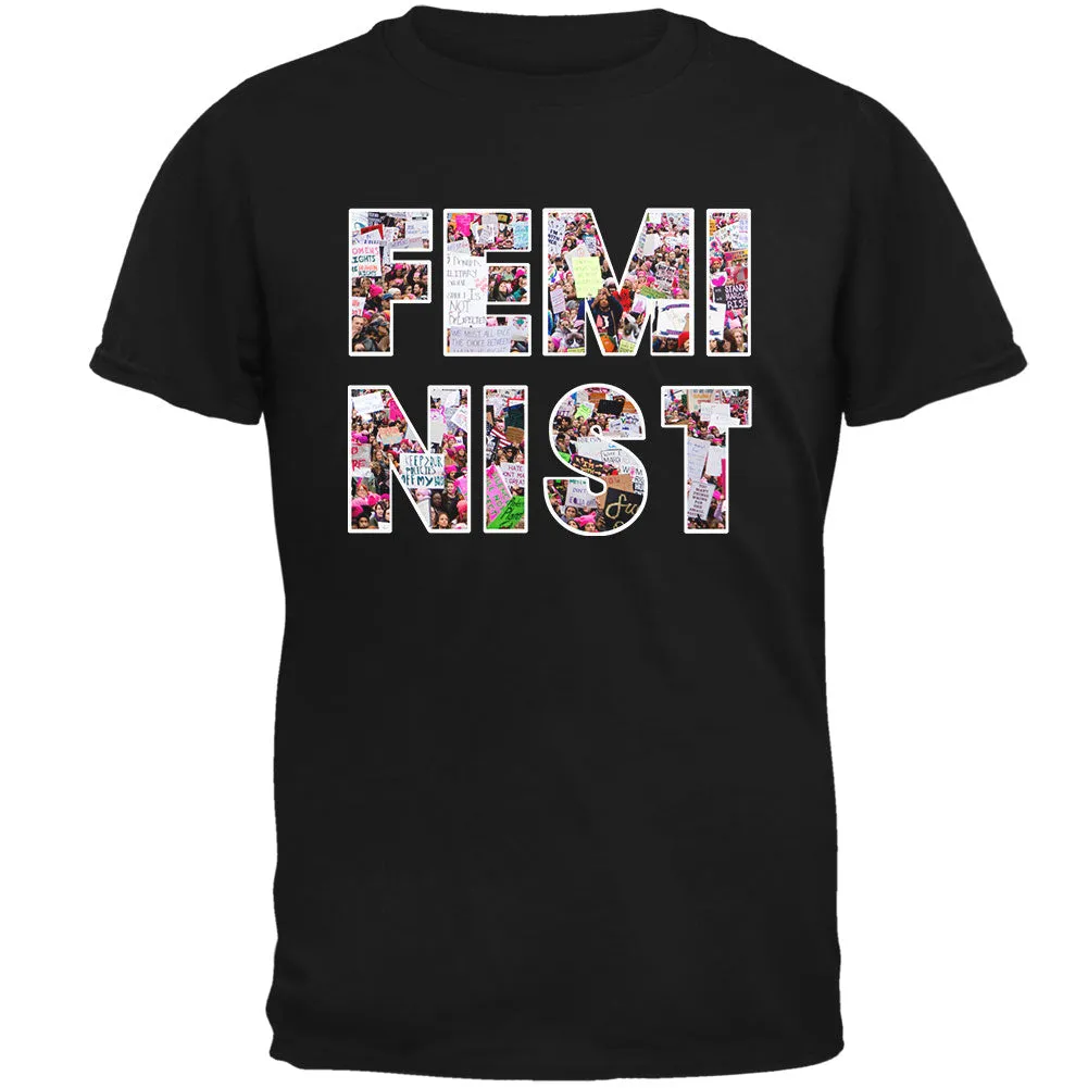 Feminist Women's March Mens T Shirt sold by Old Glory