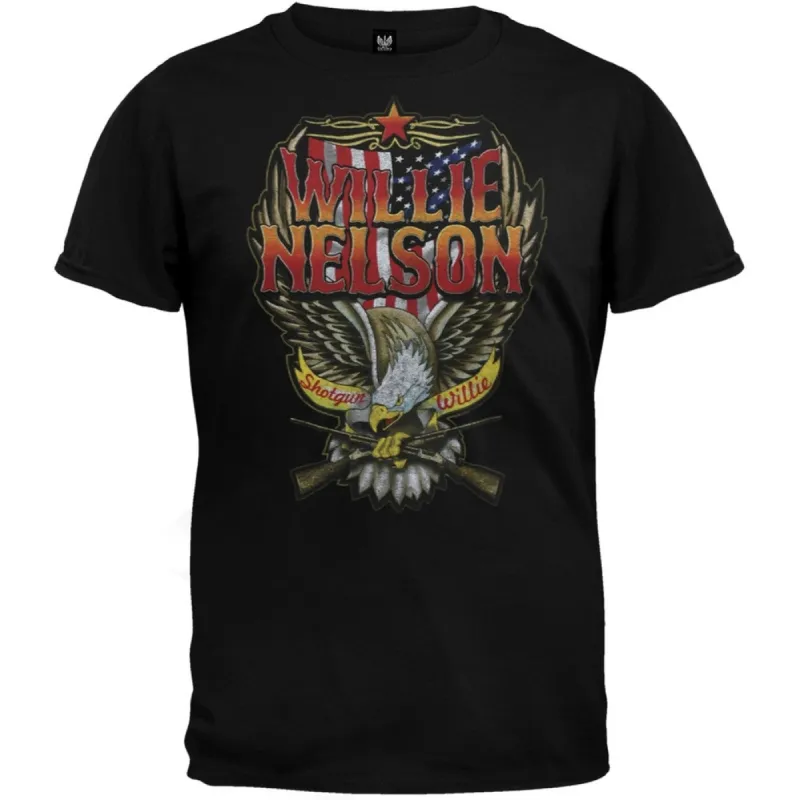 Willie Nelson - Stars & Stripes T-Shirt sold by Old Glory