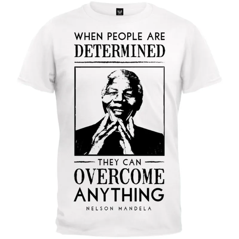Nelson Mandela Determined T-Shirt sold by Old Glory
