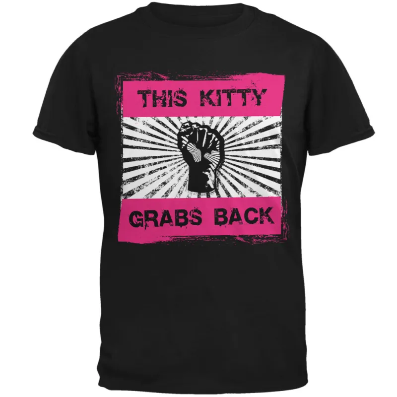 Feminist Activist This Kitty Grabs Back Mens T Shirt sold by Old Glory
