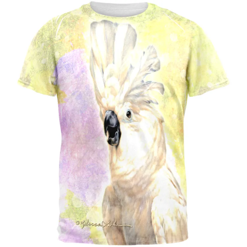 Screaming Cockatoo All Over Mens T Shirt sold by Old Glory