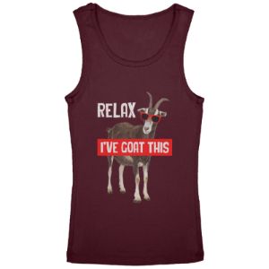 Relax I've Goat Got This Youth Girls Tank Top sold by Old Glory
