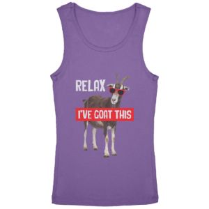 Relax I've Goat Got This Youth Girls Tank Top sold by Old Glory