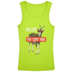 Relax I've Goat Got This Youth Girls Tank Top sold by Old Glory