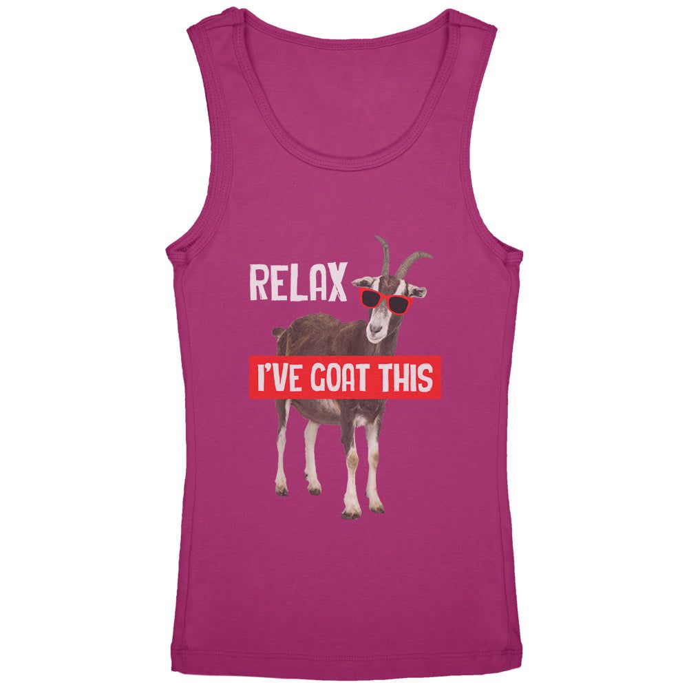 Relax I've Goat Got This Youth Girls Tank Top sold by Old Glory