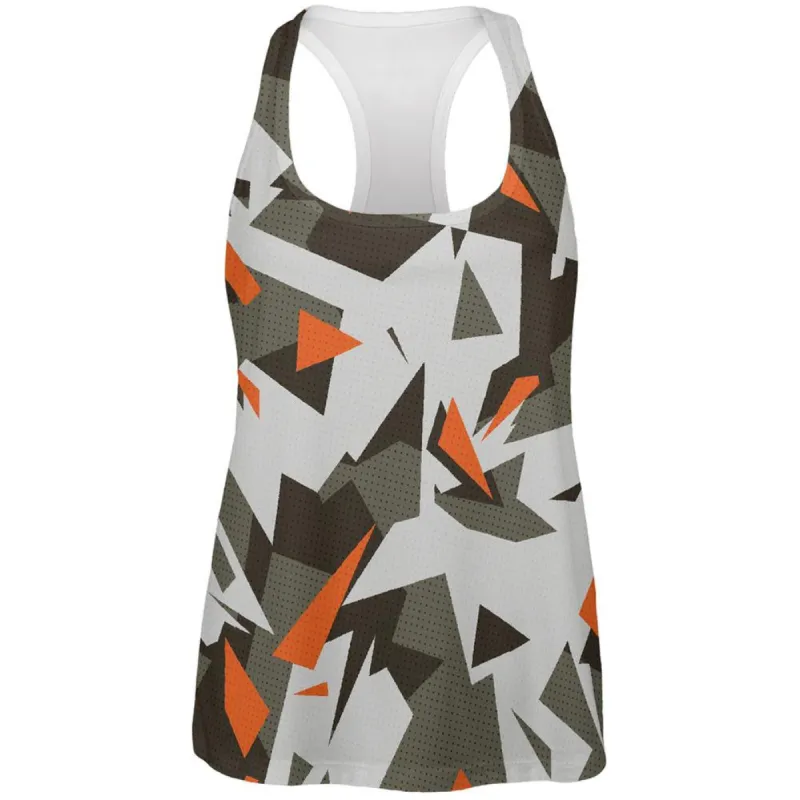Modern Camo All Over Womens Racerback Tank Top sold by Old Glory