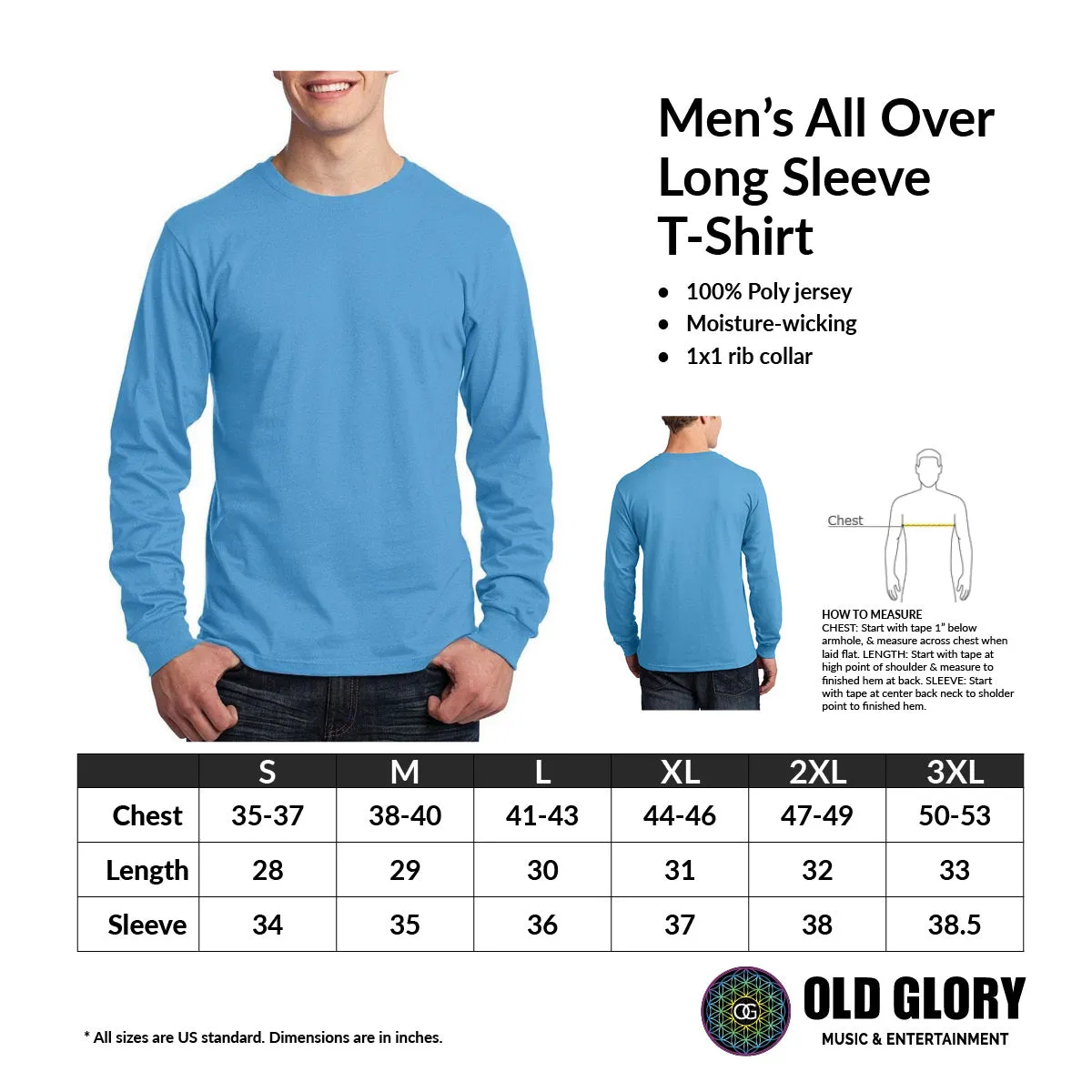 Christmas Toy Soldier Nutcracker Costume Mens Long Sleeve T Shirt sold by Old Glory product image thumbnail 3