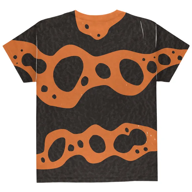 Orange Banded Poison Dart Frog Costume All Over Mens Black Back T Shirt sold by Old Glory product image thumbnail 2