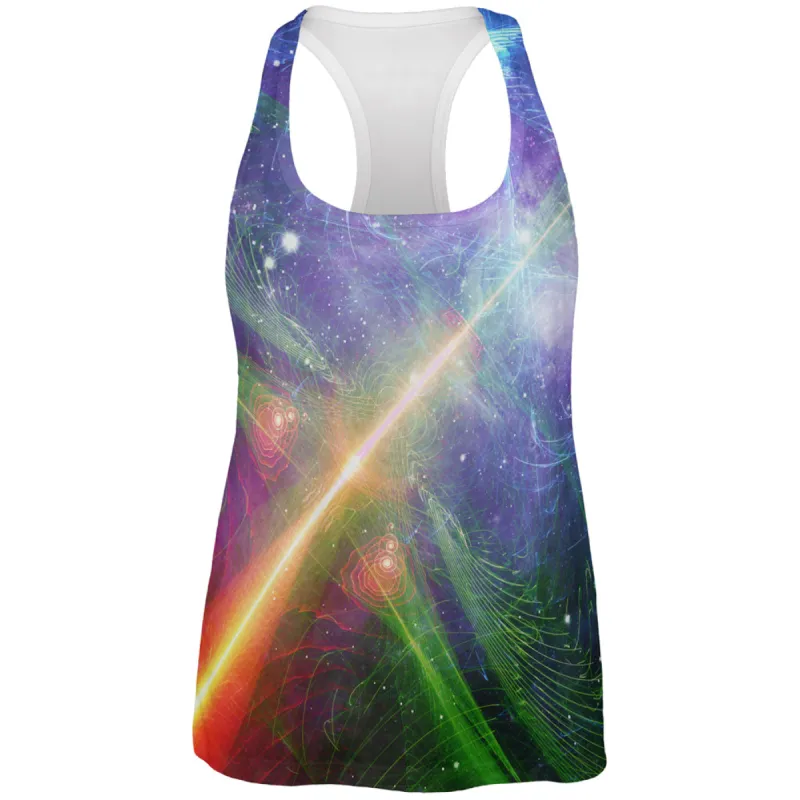 Intergalactic Rave Festival All Over Womens Work Out Tank Top sold by Old Glory