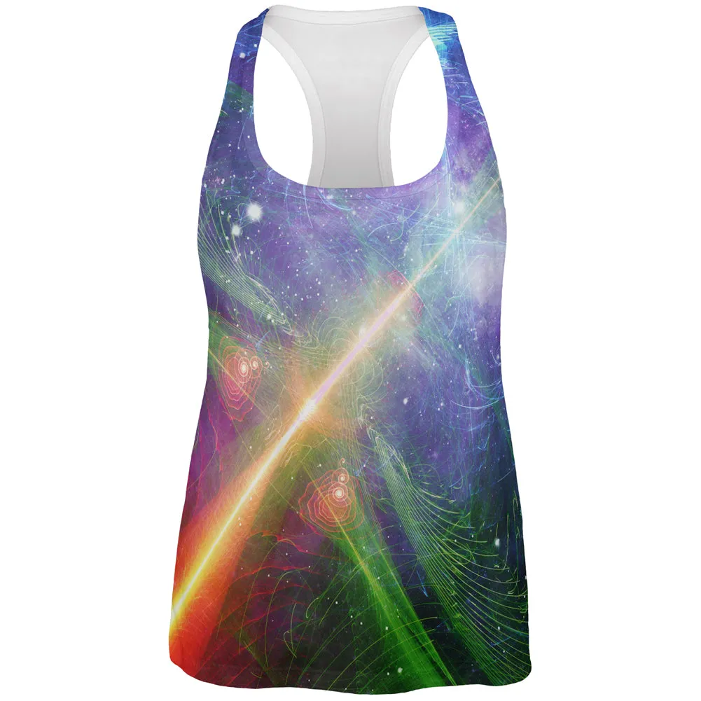 Intergalactic Rave Festival All Over Womens Work Out Tank Top sold by Old Glory