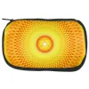 d20 Icosahedron Fire Mandala Makeup Bag sold by Old Glory