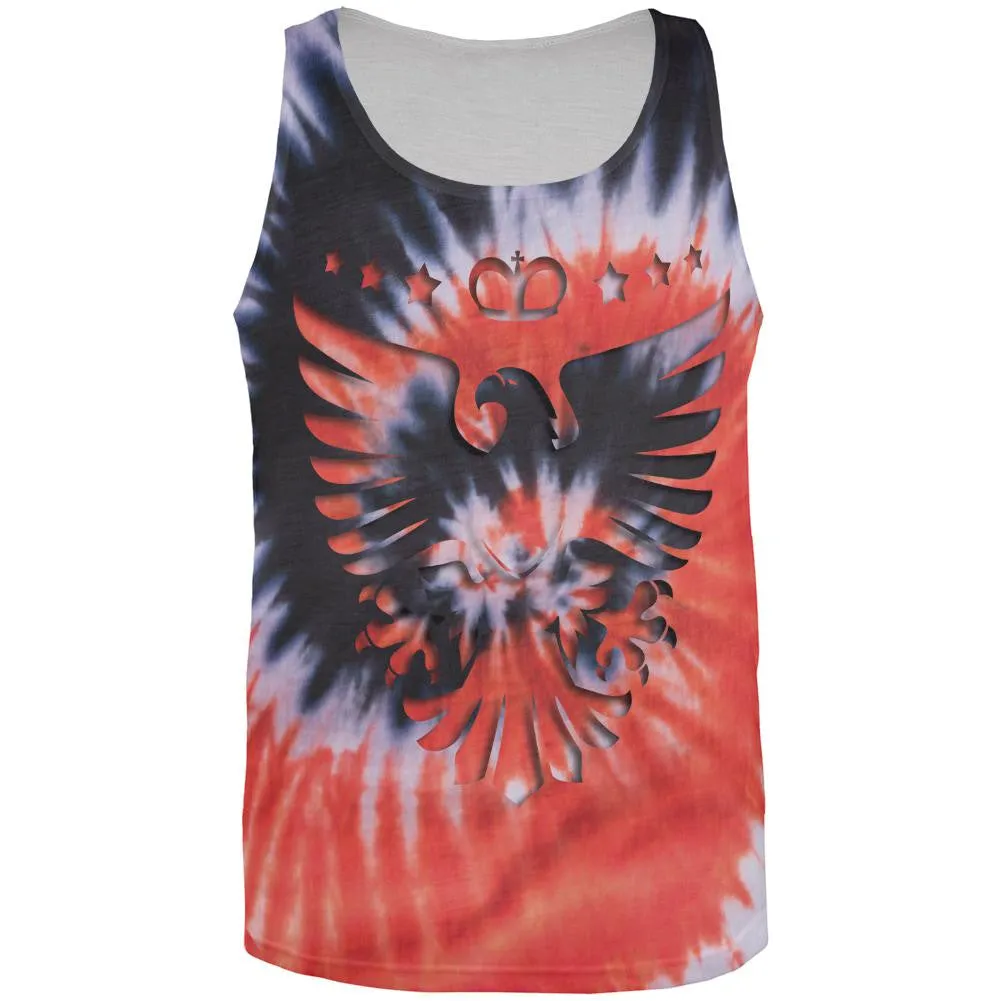 Tie Dye Eagle All Over Adult Tank Top sold by Old Glory