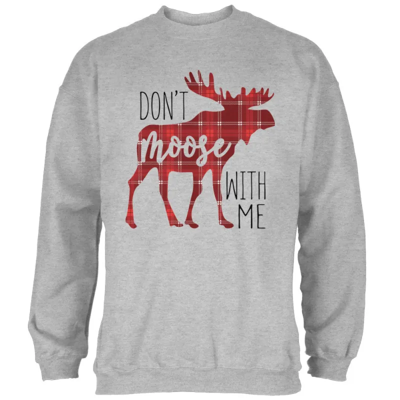 Autumn Don't Moose with Me Mens Sweatshirt sold by Old Glory