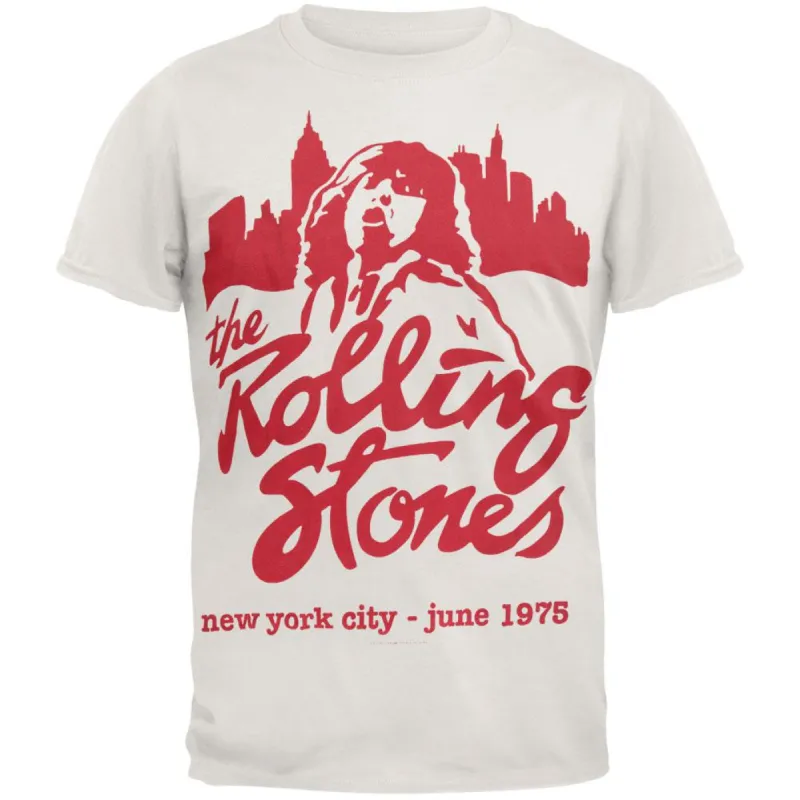 Rolling Stones - Mick June 1975 NYC T-Shirt sold by Old Glory