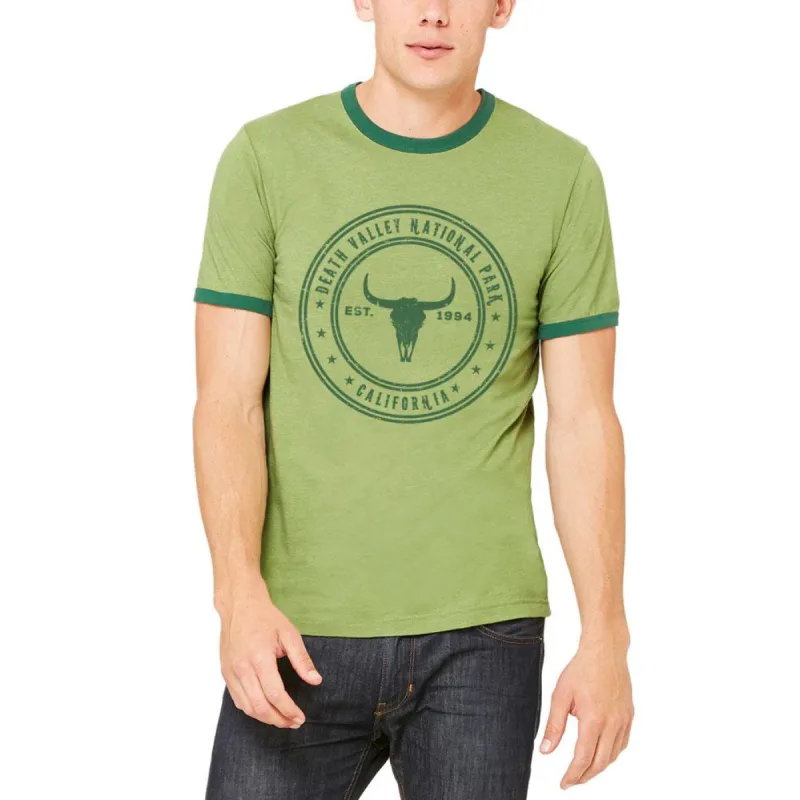 Death Valley National Park Vintage Mens Ringer T Shirt sold by Old Glory