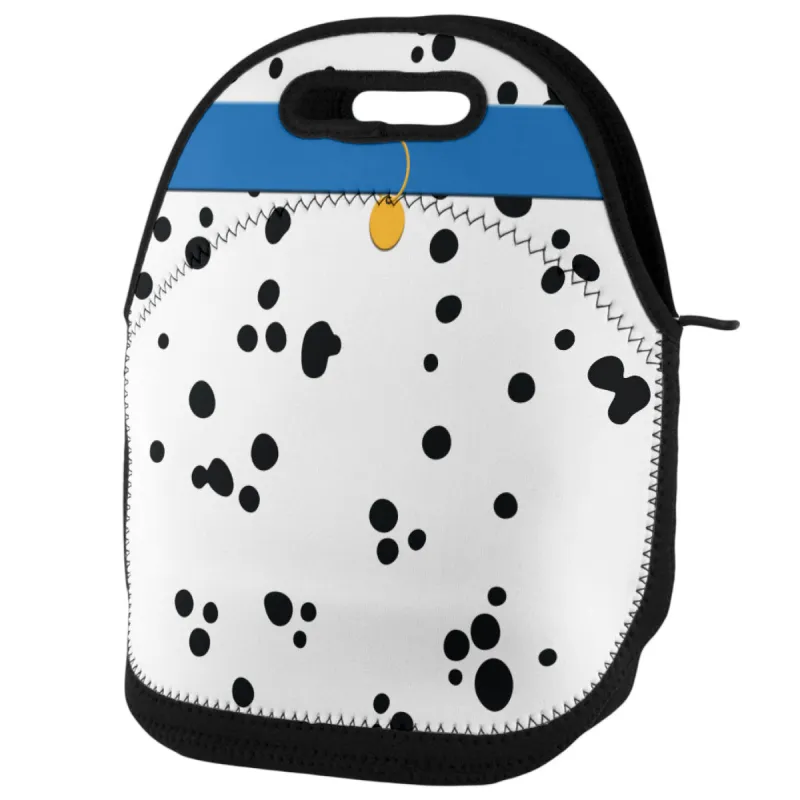Dog Dalmatian Blue Collar Lunch Tote Bag sold by Old Glory