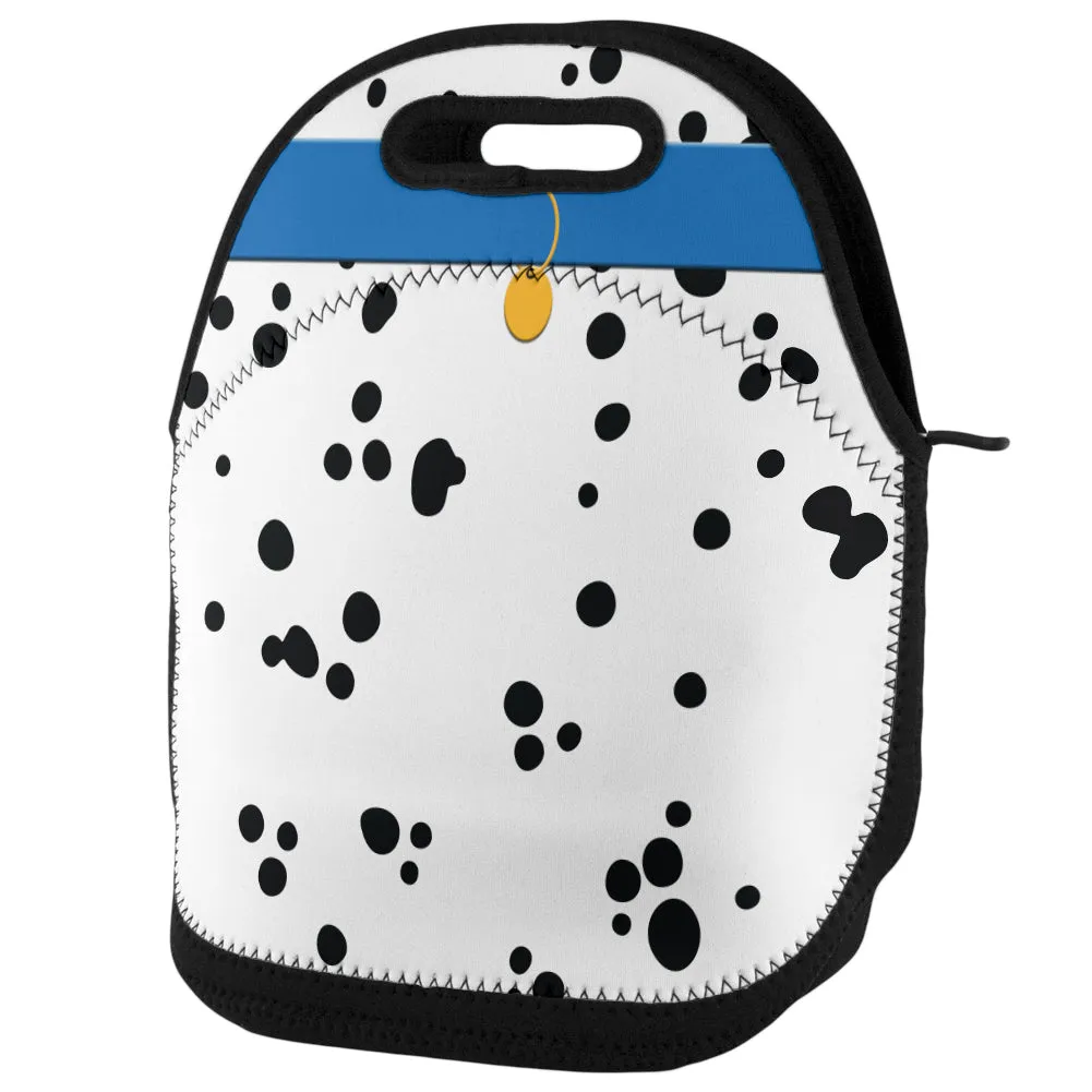 Dog Dalmatian Blue Collar Lunch Tote Bag sold by Old Glory