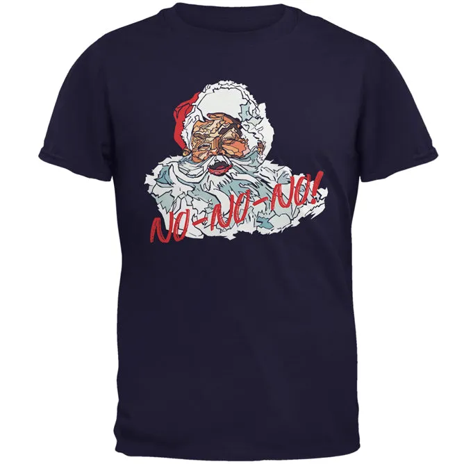 Christmas Santa Claus No No No Funny Mens T Shirt sold by Old Glory product image thumbnail 5
