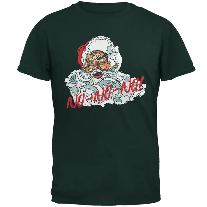 Christmas Santa Claus No No No Funny Mens T Shirt sold by Old Glory product image thumbnail 2