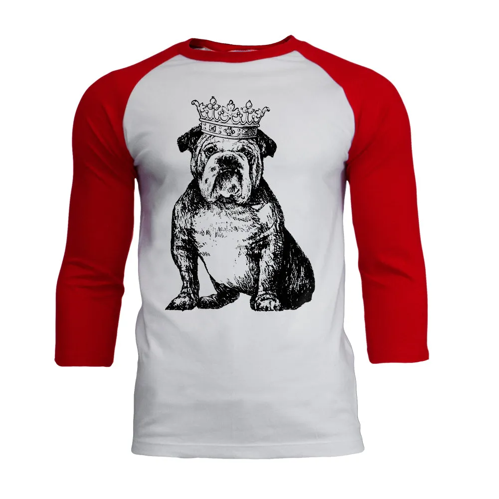 Bulldog Crown Mens Long Sleeve Raglan T Shirt sold by Old Glory product image thumbnail 4
