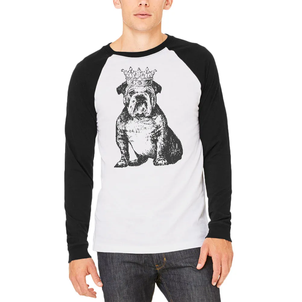 Bulldog Crown Mens Long Sleeve Raglan T Shirt sold by Old Glory product image thumbnail 2