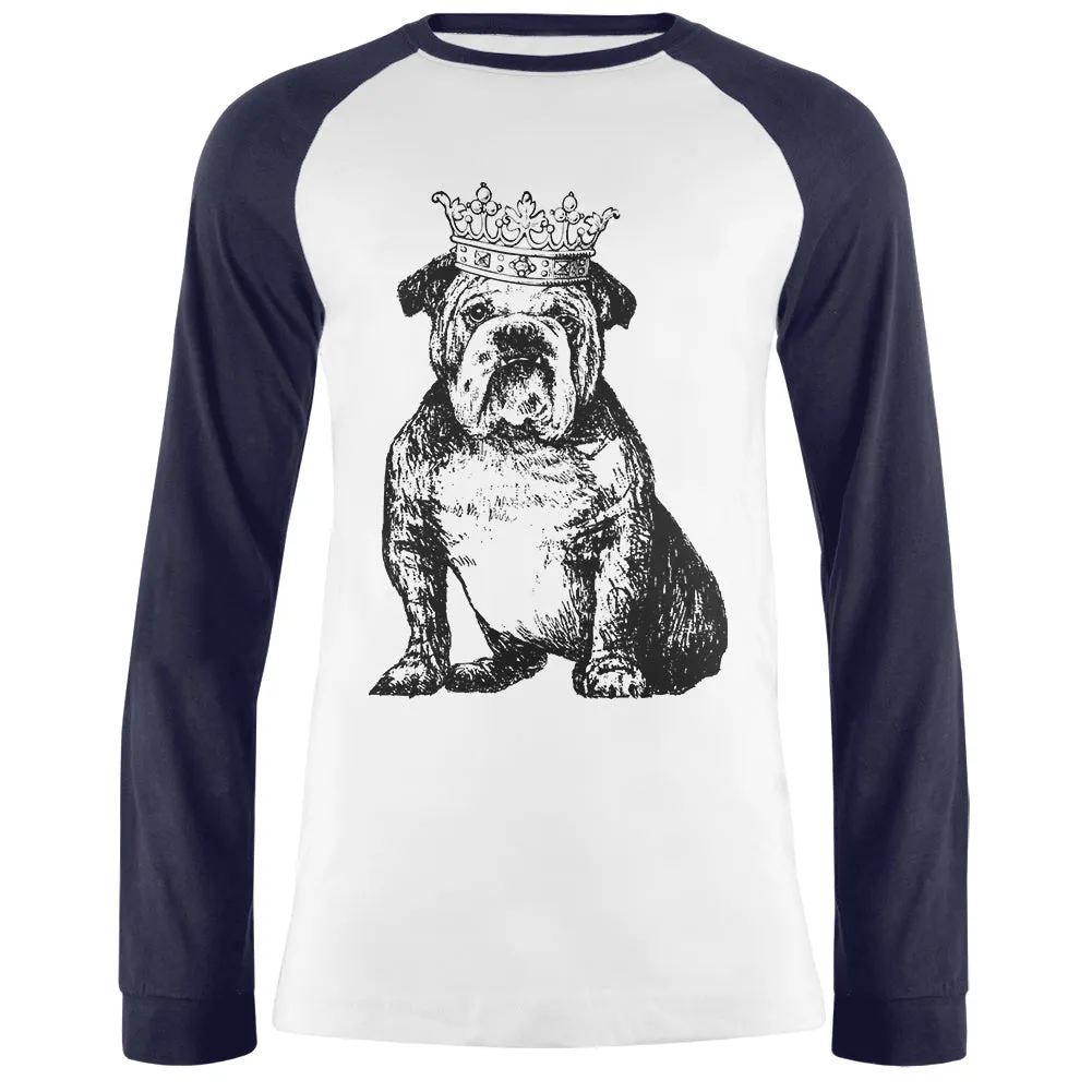 Bulldog Crown Mens Long Sleeve Raglan T Shirt sold by Old Glory product image thumbnail 3
