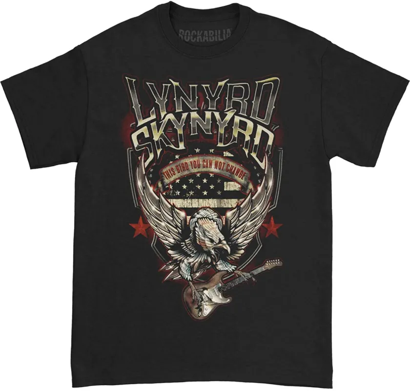 Lynyrd Skynyrd - Bird With Guitar Mens T Shirt sold by Old Glory