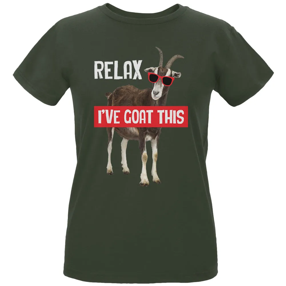 Relax I've Goat Got This Womens Organic T Shirt sold by Old Glory product image thumbnail 5