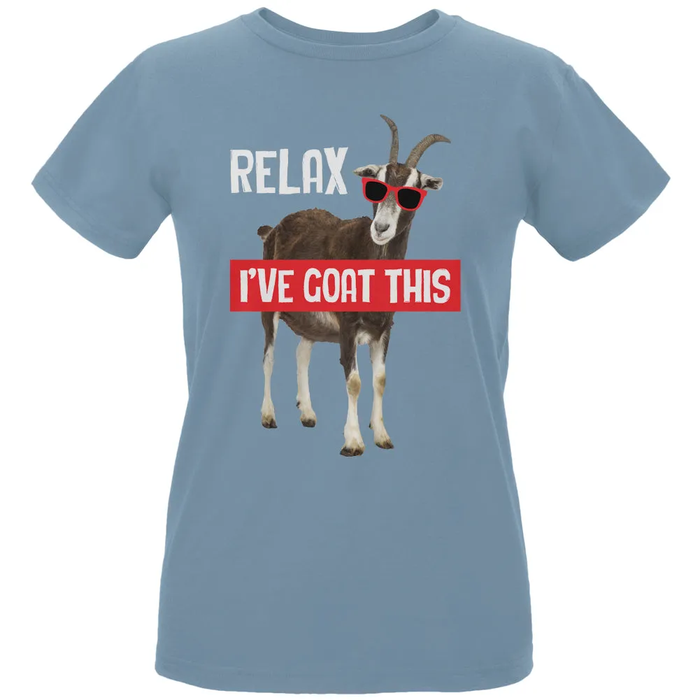 Relax I've Goat Got This Womens Organic T Shirt sold by Old Glory product image thumbnail 2