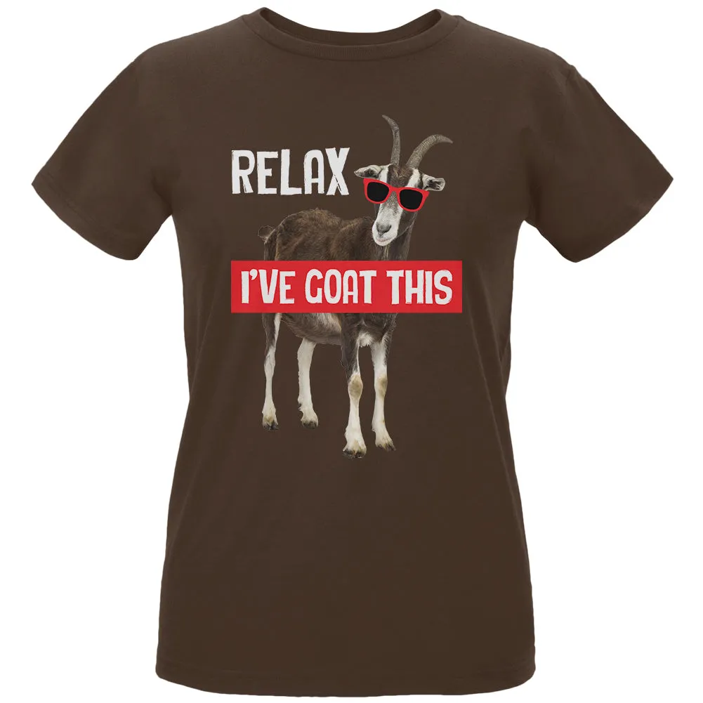Relax I've Goat Got This Womens Organic T Shirt sold by Old Glory product image thumbnail 3