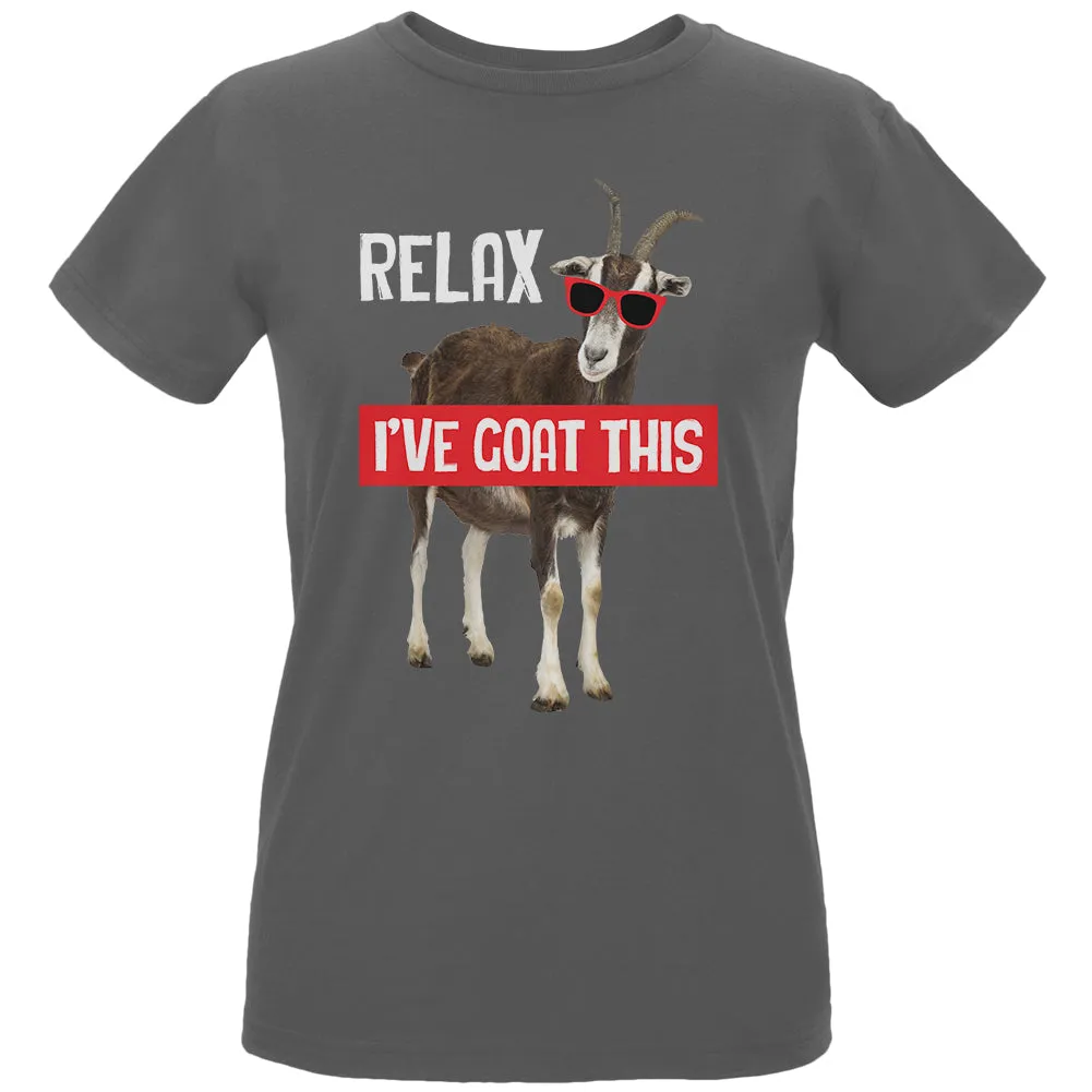 Relax I've Goat Got This Womens Organic T Shirt sold by Old Glory product image thumbnail 4