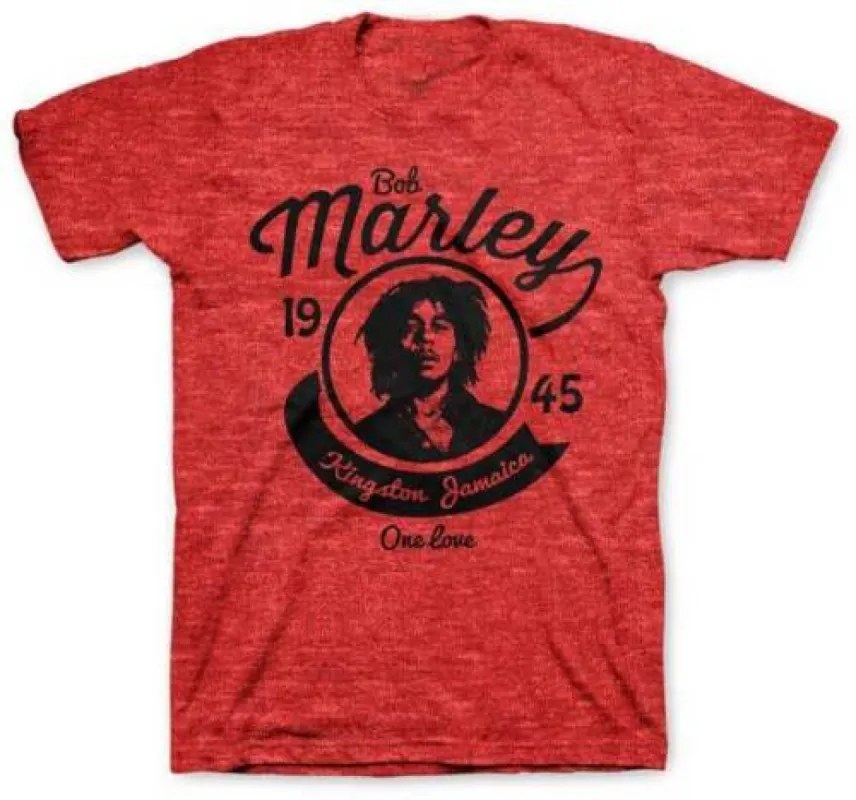 Bob Marley - Kingston One Love Mens Soft T Shirt sold by Old Glory