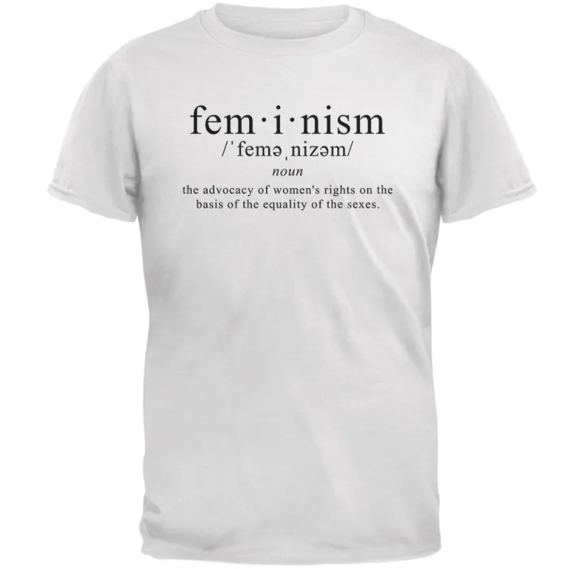 Feminism Definition Mens T Shirt sold by Old Glory
