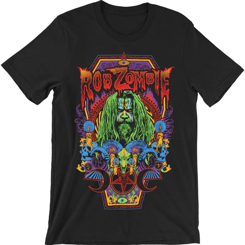 Rob Zombie - Necrocolor Mens Soft T Shirt sold by Old Glory