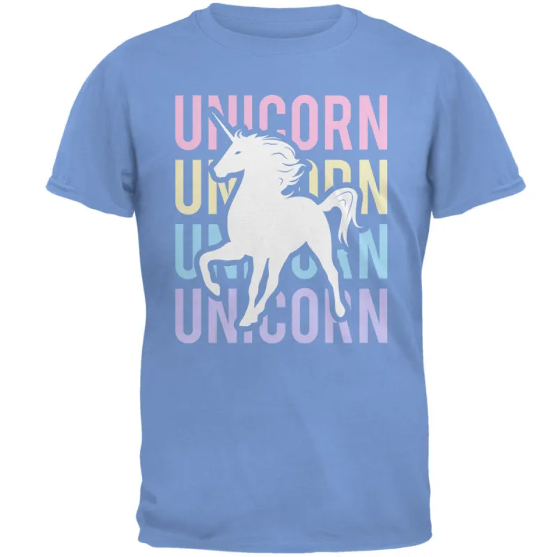 Unicorn Stacked Repeat Mens T Shirt sold by Old Glory