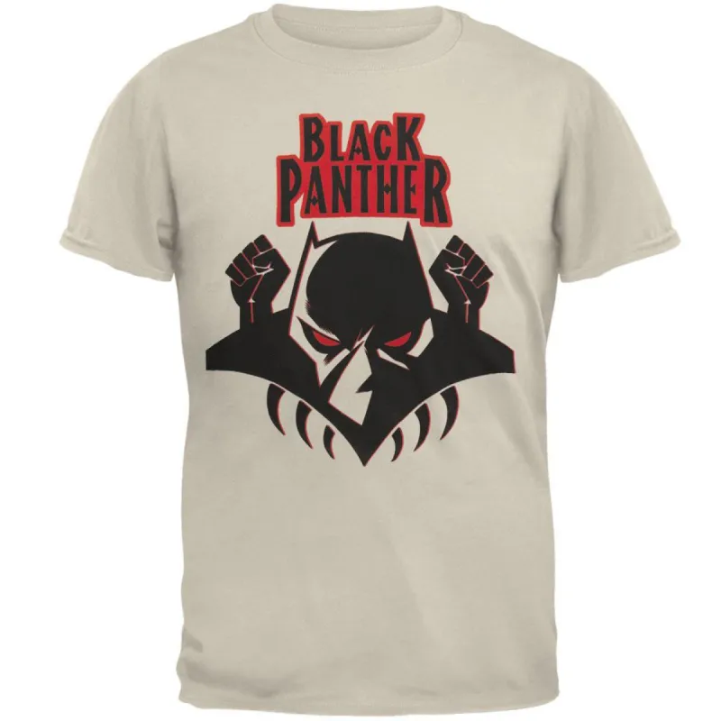 Black Panther - Logo Soft Adult T-Shirt sold by Old Glory