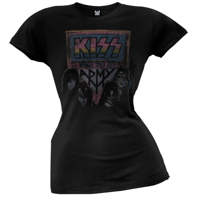 Kiss - Kiss Army Juniors T-Shirt sold by Old Glory