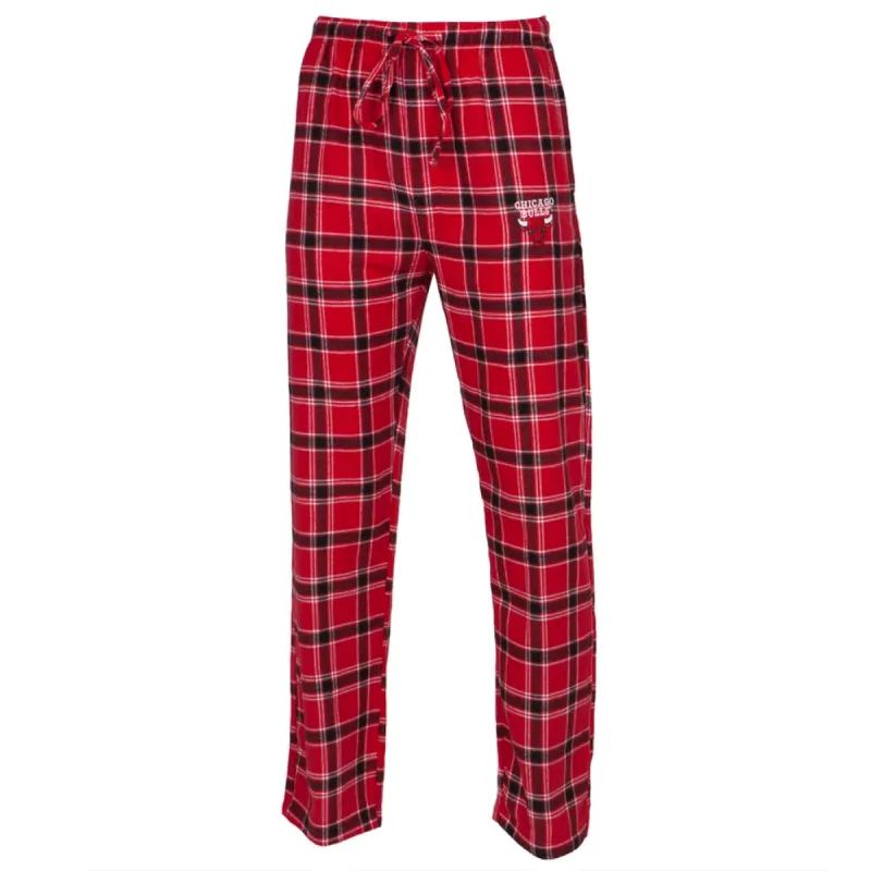 Chicago Bulls - Logo Plaid Lounge Pants sold by Old Glory