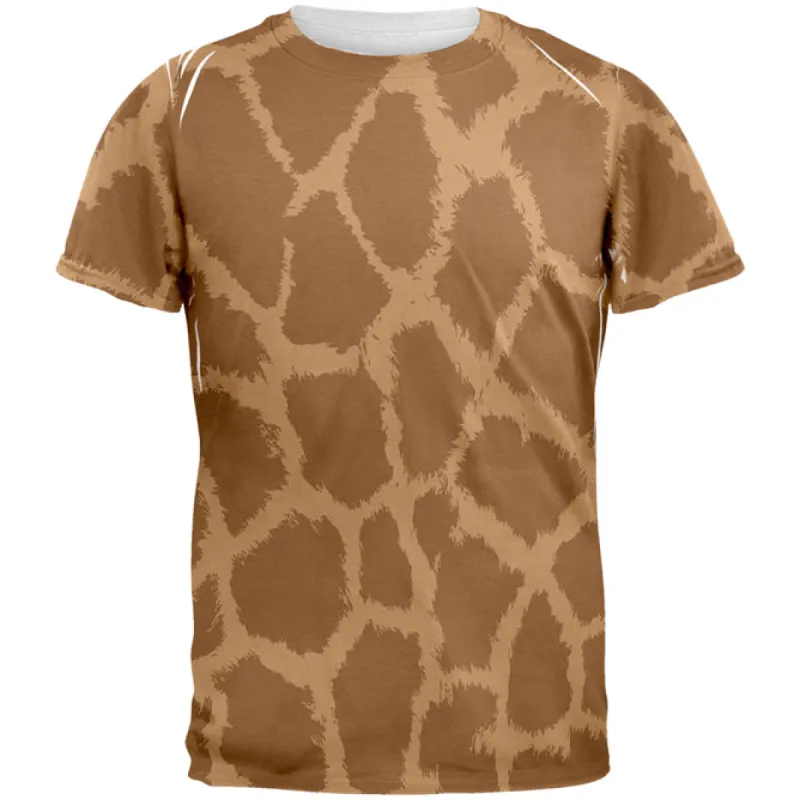 Halloween Giraffe Pattern Costume All Over Mens T Shirt sold by Old Glory