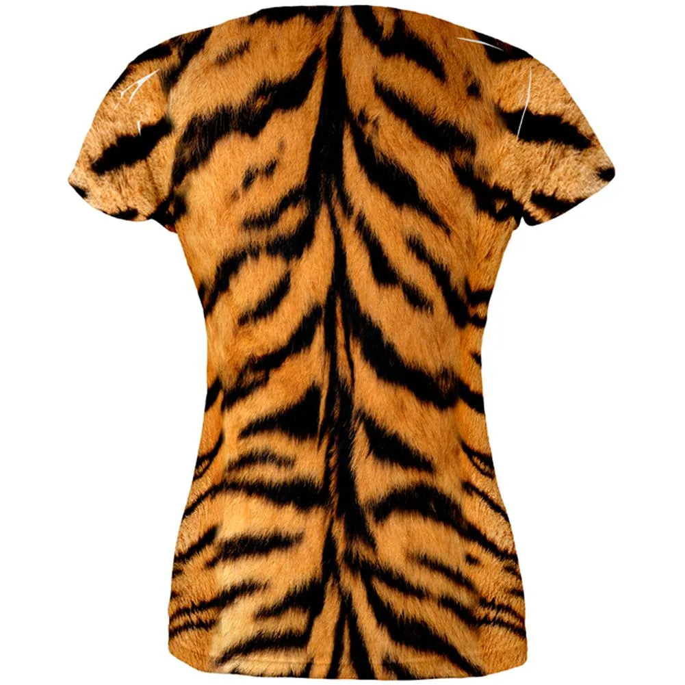 Halloween Tiger Costume All Over Juniors T-Shirt sold by Old Glory product image thumbnail 2
