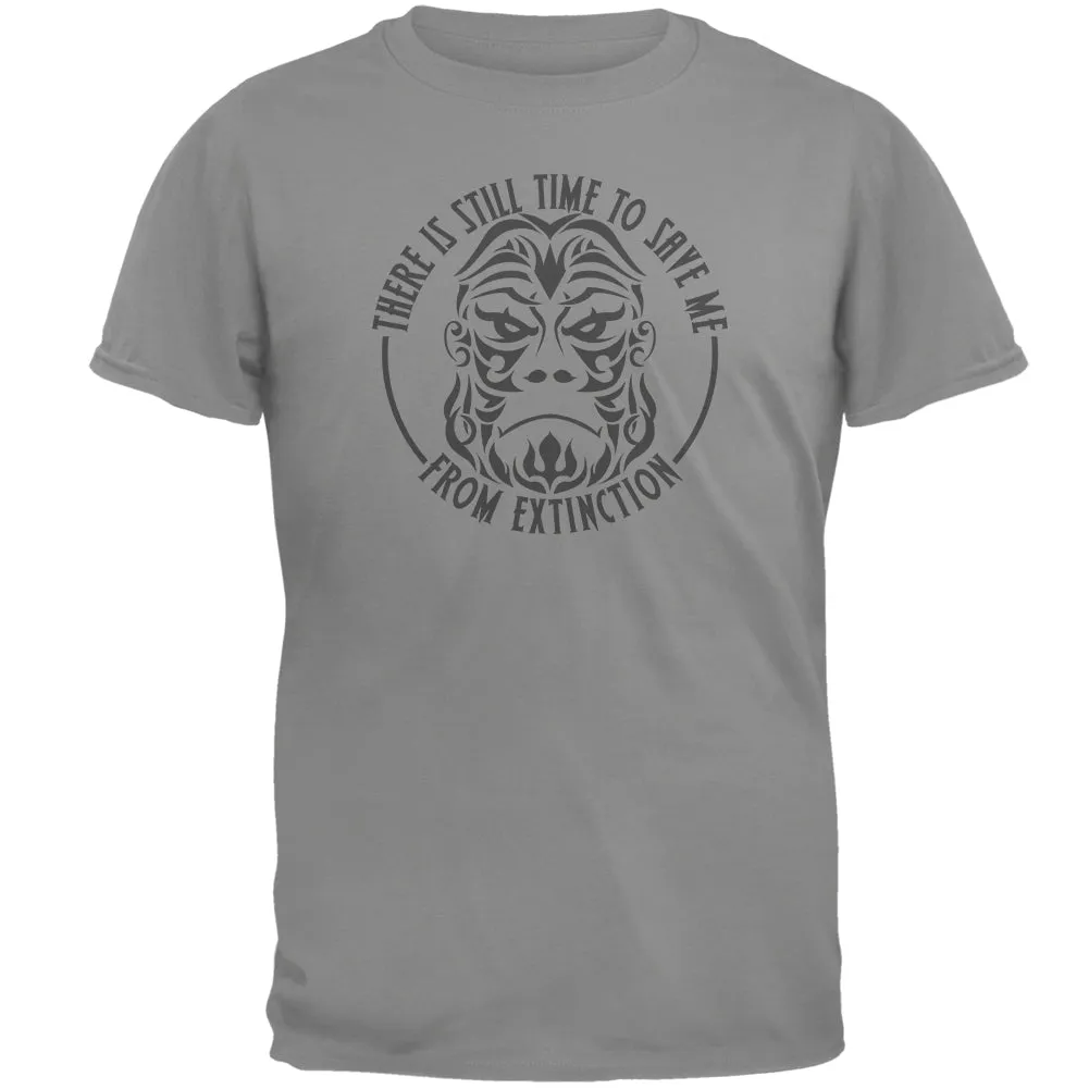 Still Time Endangered Gorilla Mens T Shirt sold by Old Glory
