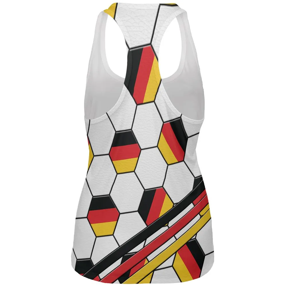 World Cup Germany Soccer Ball All Over Womens Work Out Tank Top sold by Old Glory product image thumbnail 2