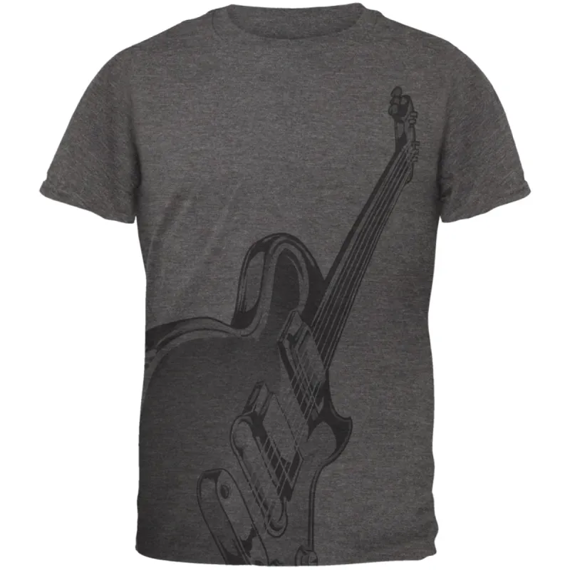 Electric Air Guitar Funny Costume Mens Soft T Shirt sold by Old Glory