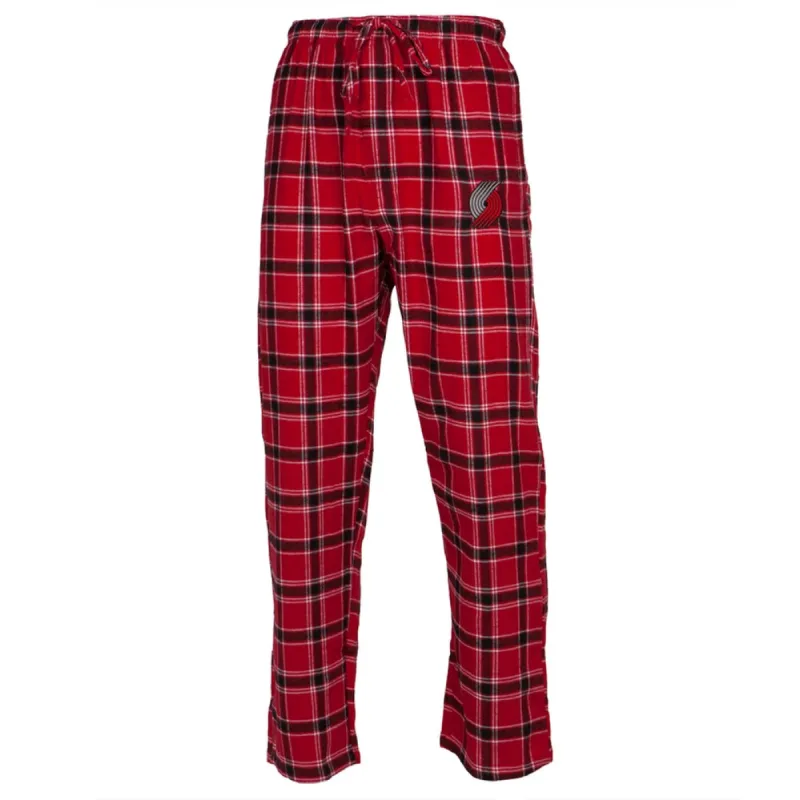 Portland Trail Blazers - Logo Plaid Lounge Pants sold by Old Glory