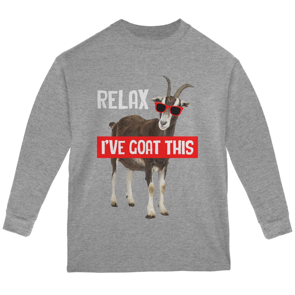 Relax I've Goat Got This Youth Long Sleeve T Shirt sold by Old Glory product image thumbnail 4