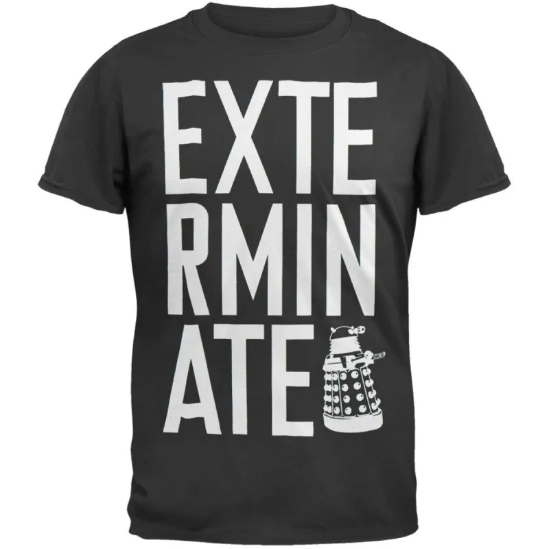 Doctor Who - Stacked Exterminate T-Shirt sold by Old Glory